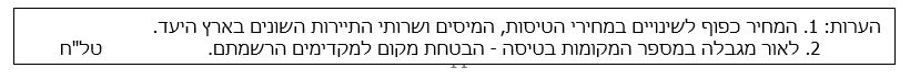 הערות